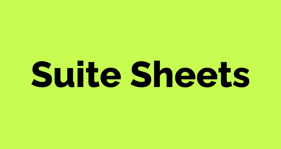 Suite Sheets Lime