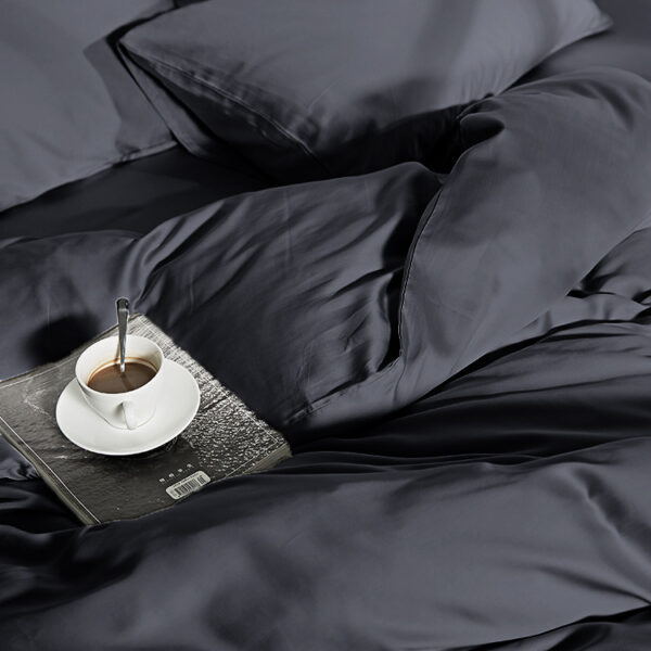 100% Bamboo Antraciet 240 x 200/220 - Afbeelding 5