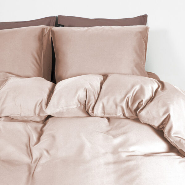 100% Bamboo Blush Roze 140 x 200/220 - Afbeelding 4