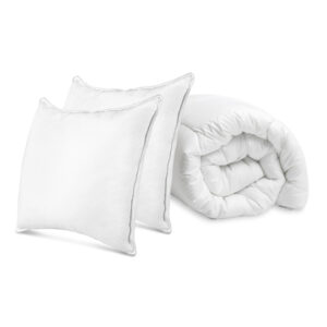 2 in 1 Dekbed + kussen(s) Wit 200 x 200