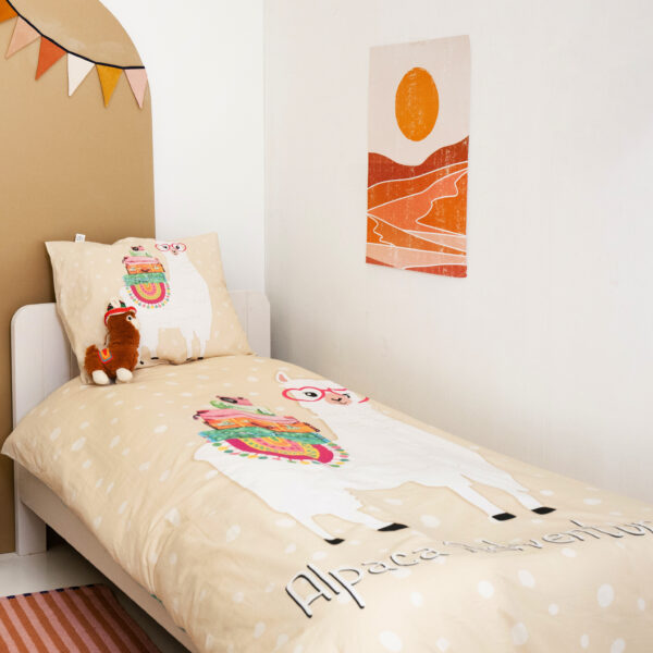 Alpaca Adventure Zand 140 x 220 - Afbeelding 2