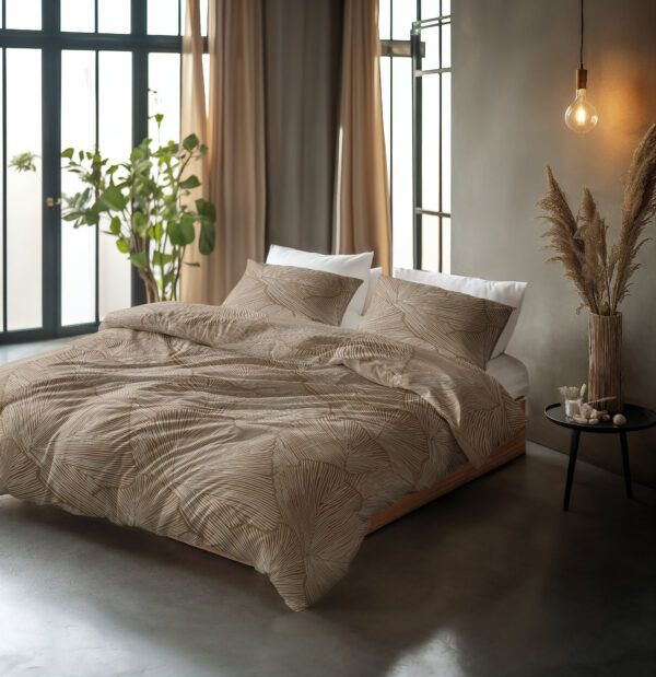 Amber Beige/bruin 140 x 200/220 - Afbeelding 2