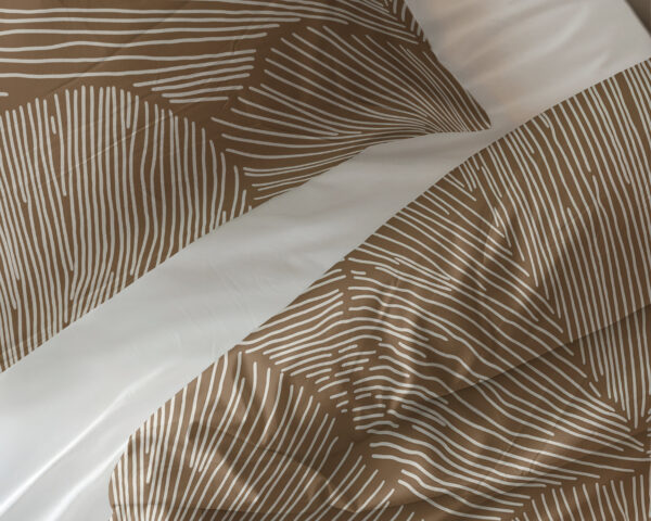 Amber Beige/bruin 140 x 200/220 - Afbeelding 5