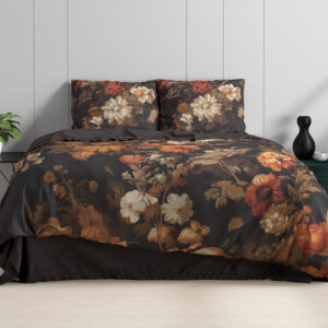 Art flowers Bruin 140 X 200/220