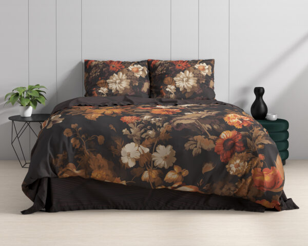 Art flowers Bruin 200 X 200/220