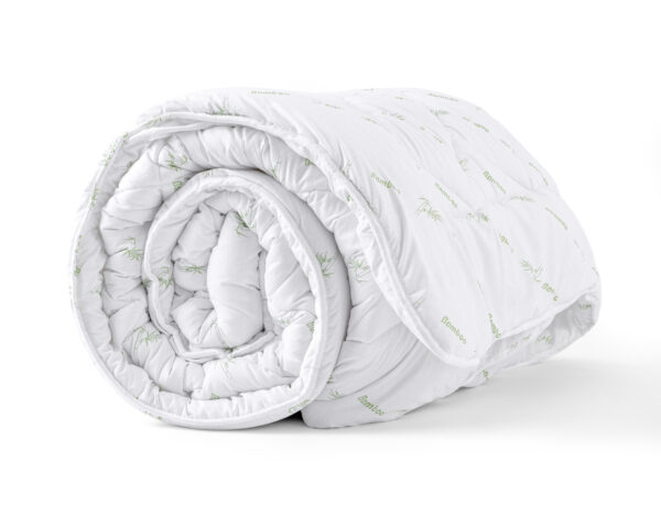 Bali Bamboe Touch Dekbed Wit 140 x 200 - Afbeelding 2