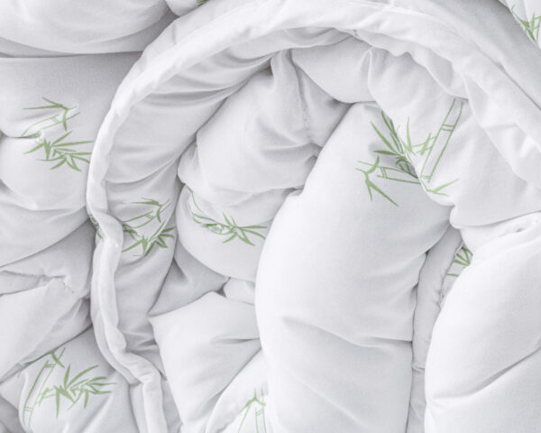 Bali Bamboe Touch Dekbed Wit 140 x 200 - Afbeelding 4