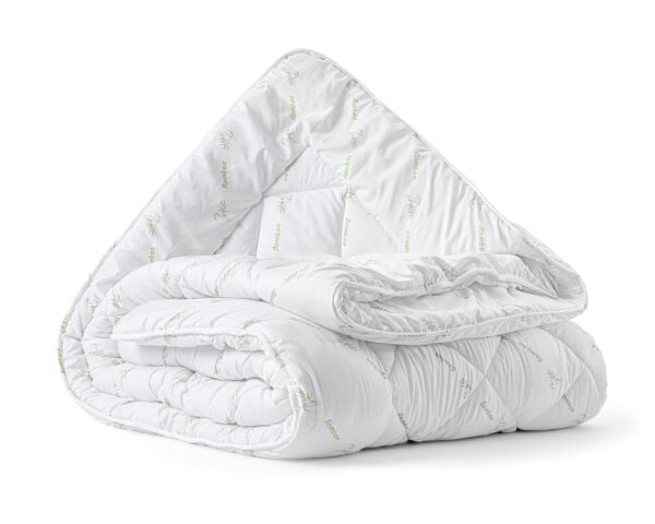 Bali Bamboe Touch Dekbed Wit 200 x 200 - Afbeelding 2