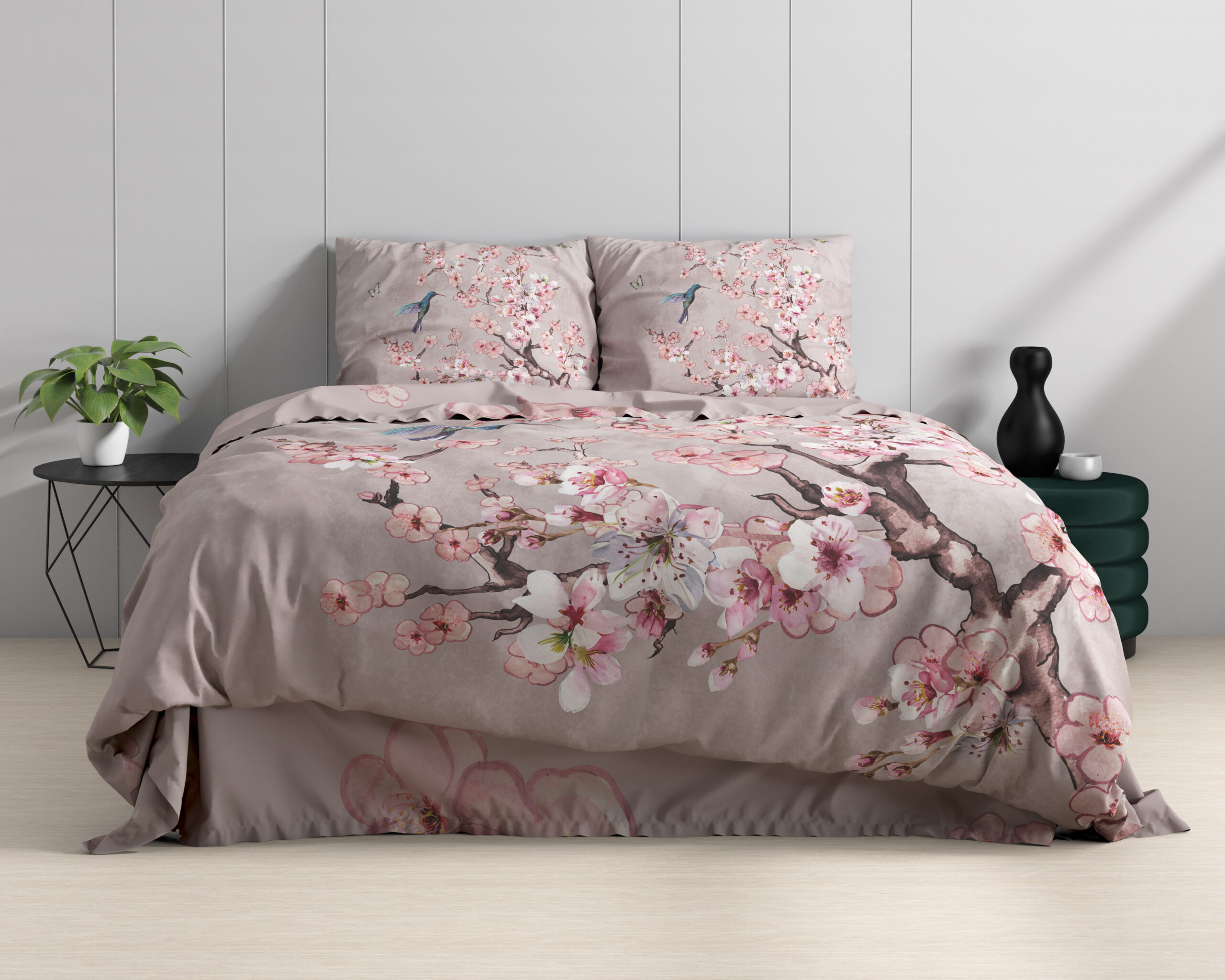Blossy Roze 200 X 200/220