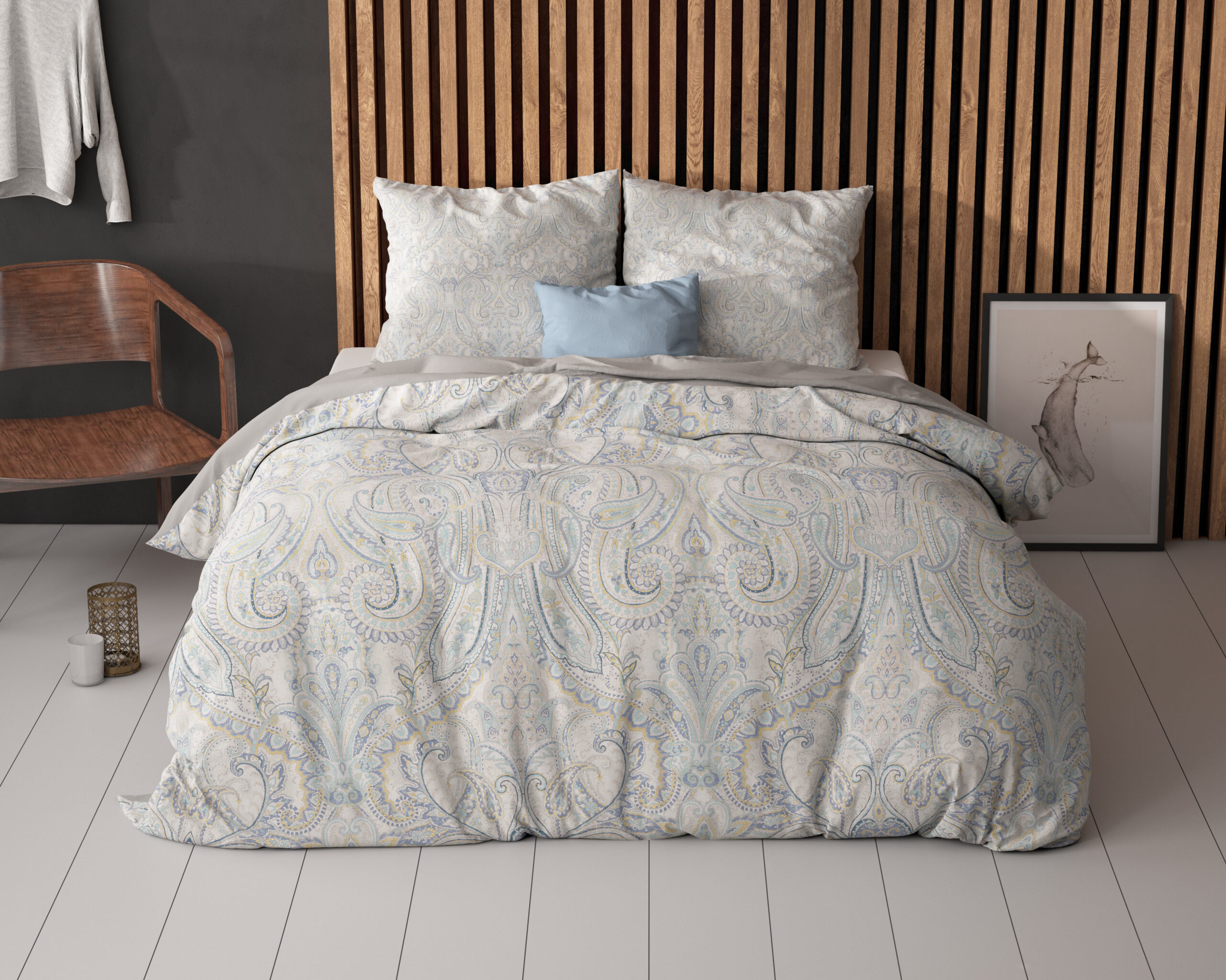 Cherine Grijs 200 x 200/220 - Afbeelding 3