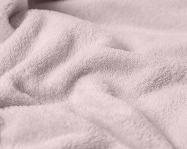 Coral fleece Badjas Poeder roze S/M - Afbeelding 5