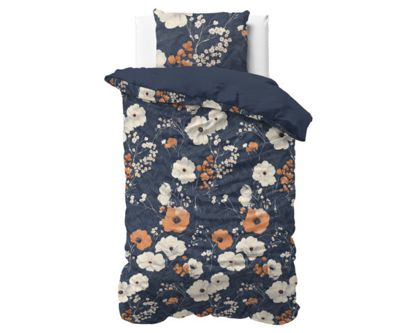 DD Flora Blauw 140 x 220 - Afbeelding 3