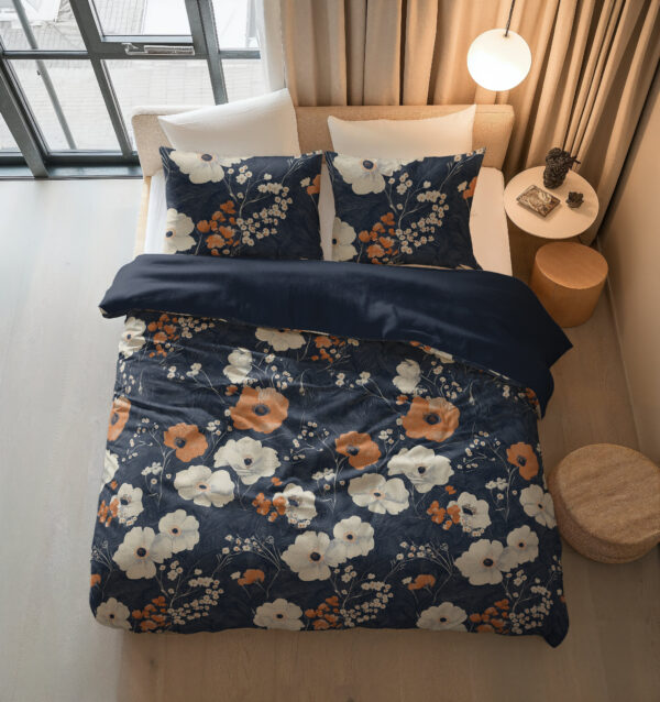 DD Flora Blauw 140 x 220 - Afbeelding 5