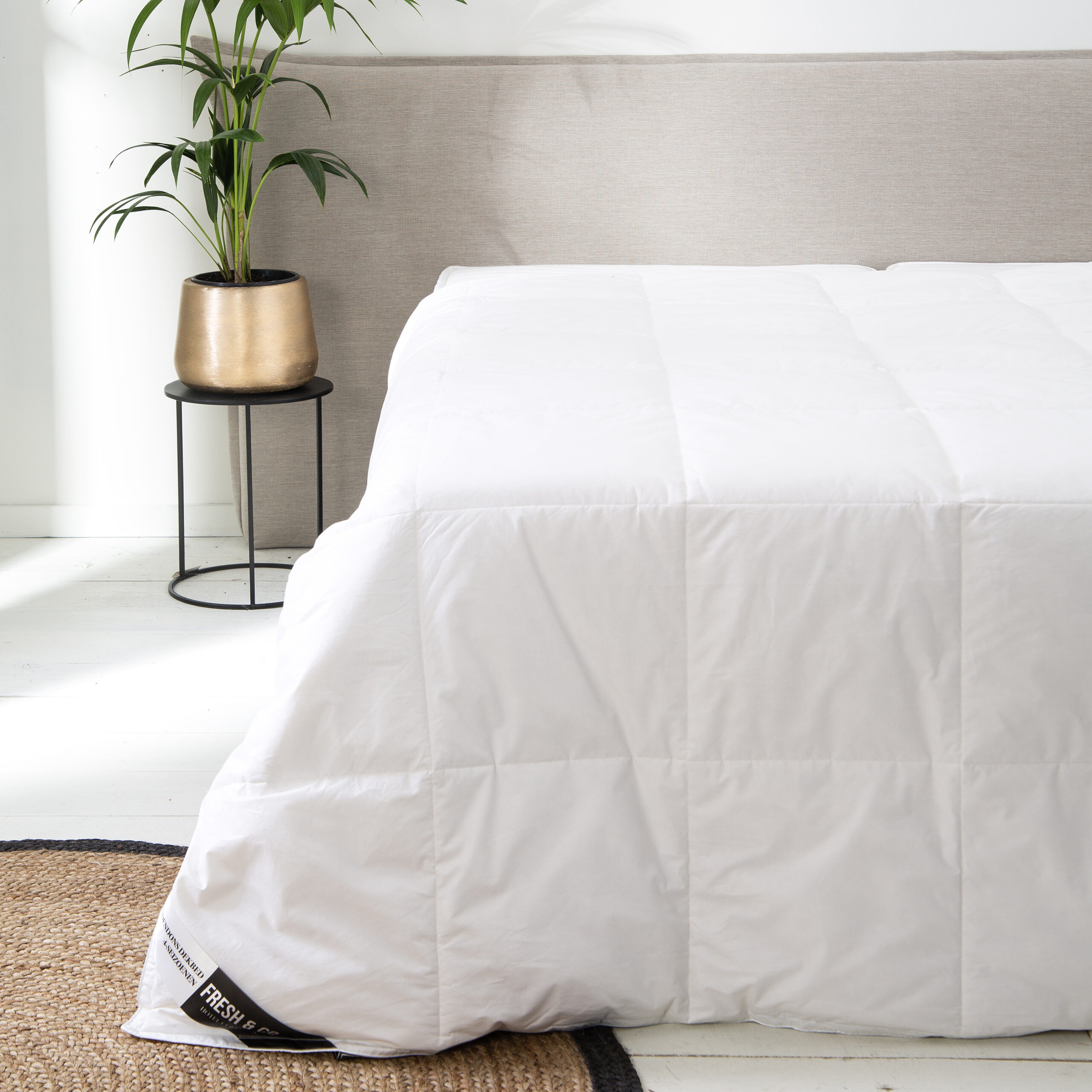 DEKBED FCH Eendendons 4S White 200x200