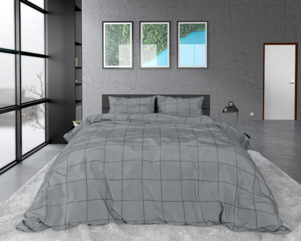 Deep check Grey 240 x 220 - Afbeelding 3