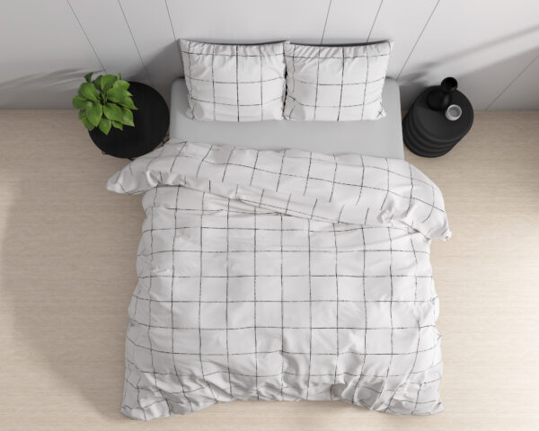 Deep check White 240 x 220 - Afbeelding 2