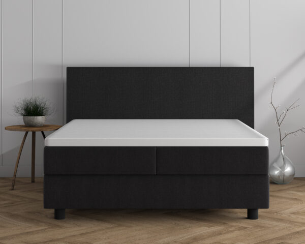 Dubbel Jersey 220 gr. Topper Hoeslaken Wit 190/200 x 220/230 - Afbeelding 3