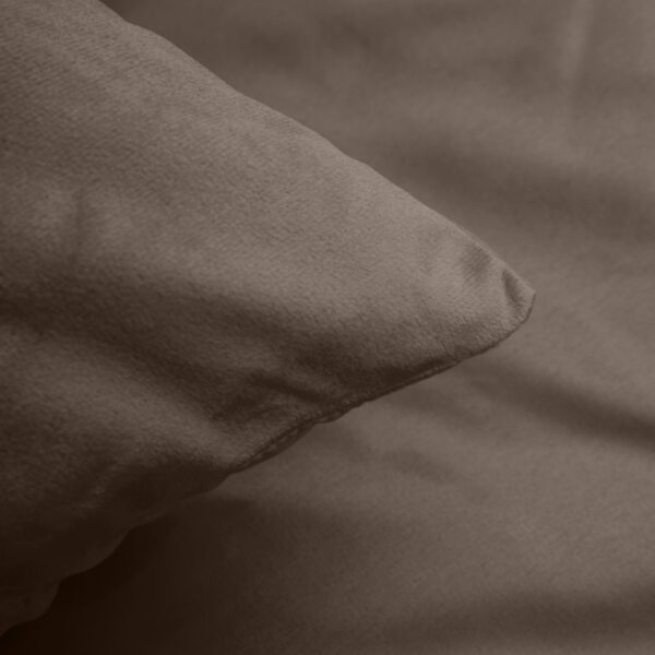 EMSA Velvet uni Taupe 240 x 200/220 - Afbeelding 5