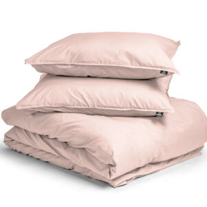 Egyptisch Katoen Uni Dekbedovertrek Roze 200 x 200/260