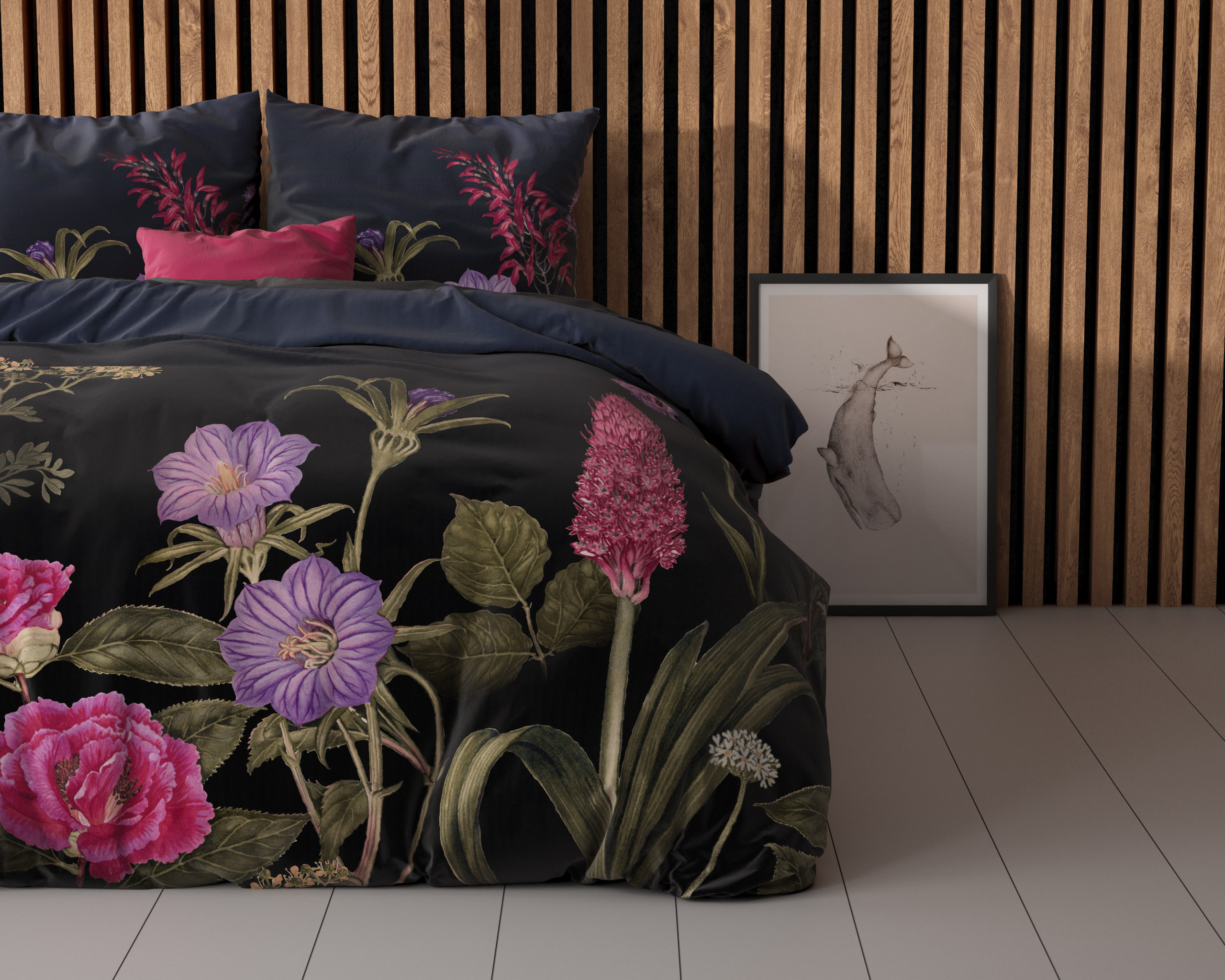 Feline Zwart 240 x 200/220 - Afbeelding 3