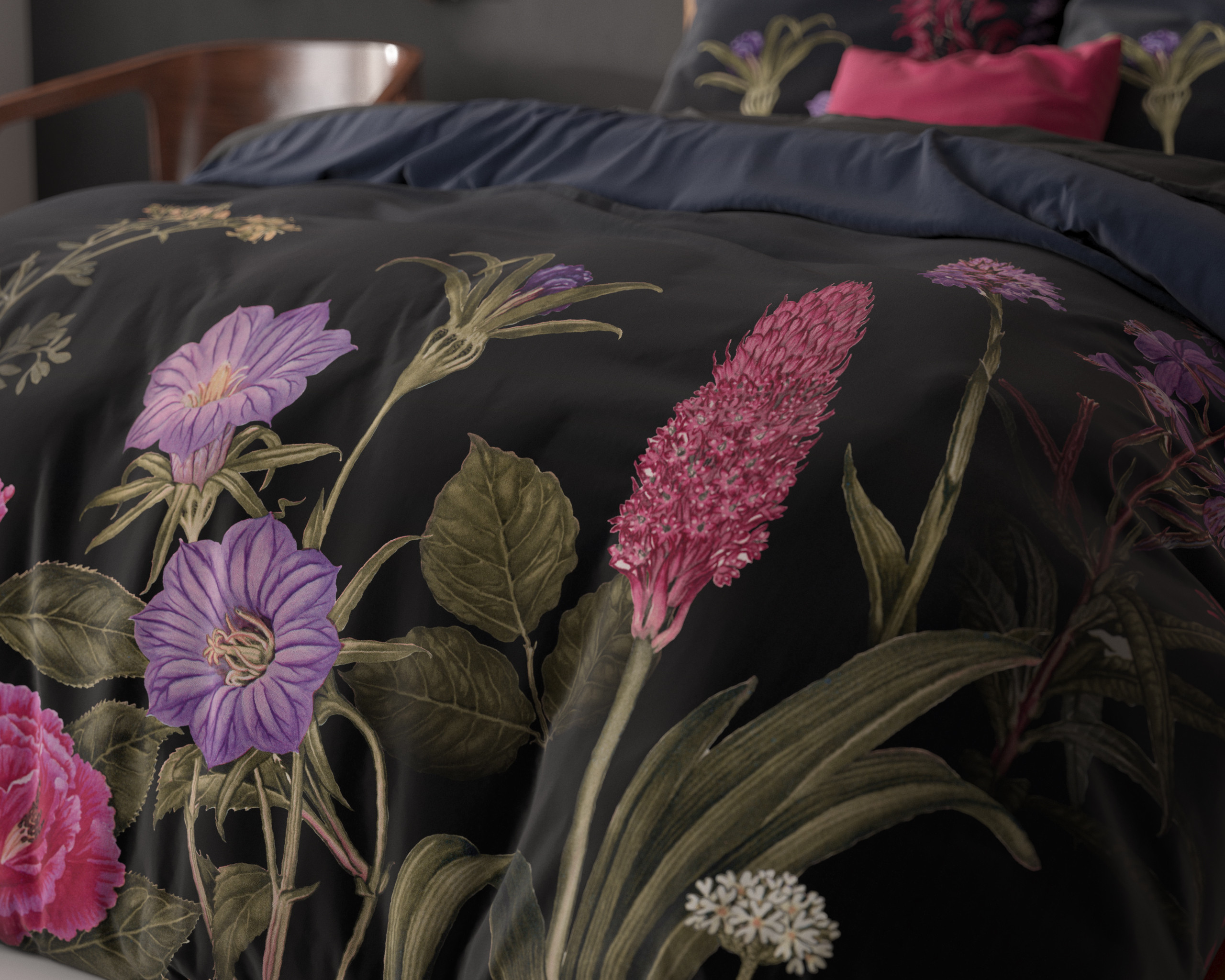 Feline Zwart 240 x 200/220 - Afbeelding 4