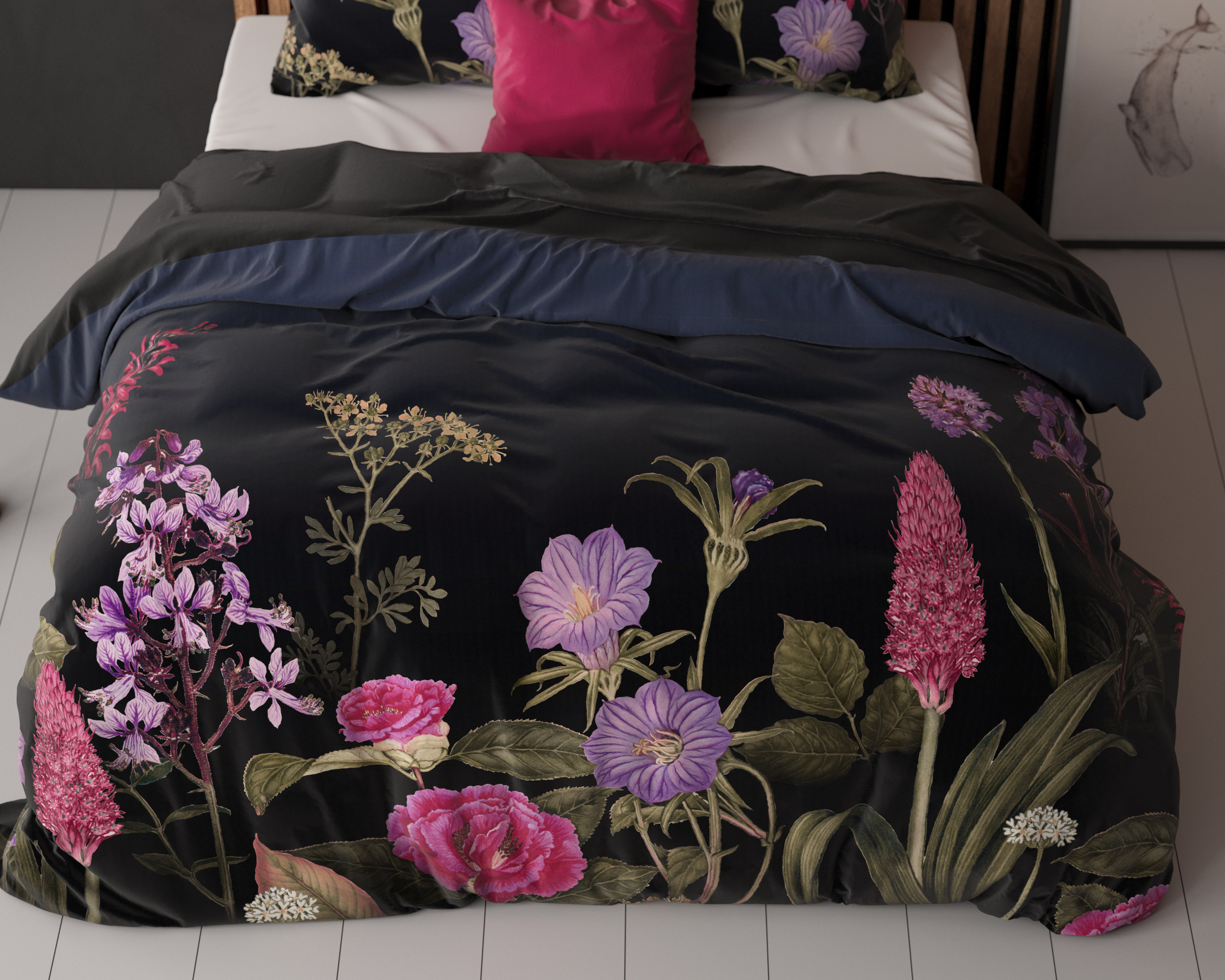 Feline Zwart 240 x 200/220 - Afbeelding 5