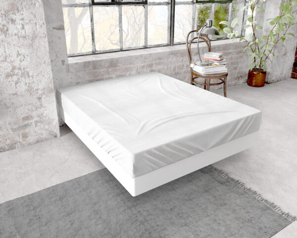 Flanel Premium Hoeslaken Wit 90 x 200/210