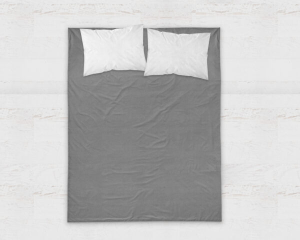 Flanel Premium Laken Antraciet 150 x 250 - Afbeelding 4