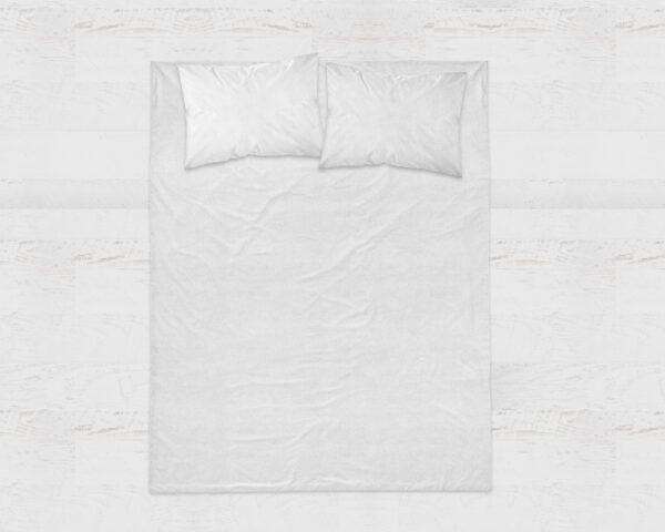 Flanel Premium Laken Wit 200 x 250 - Afbeelding 4