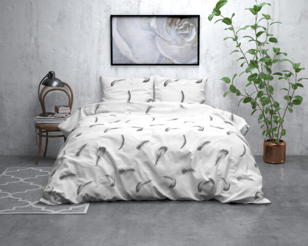 Flanel Uni Wit 240 x 200/220 - Afbeelding 5