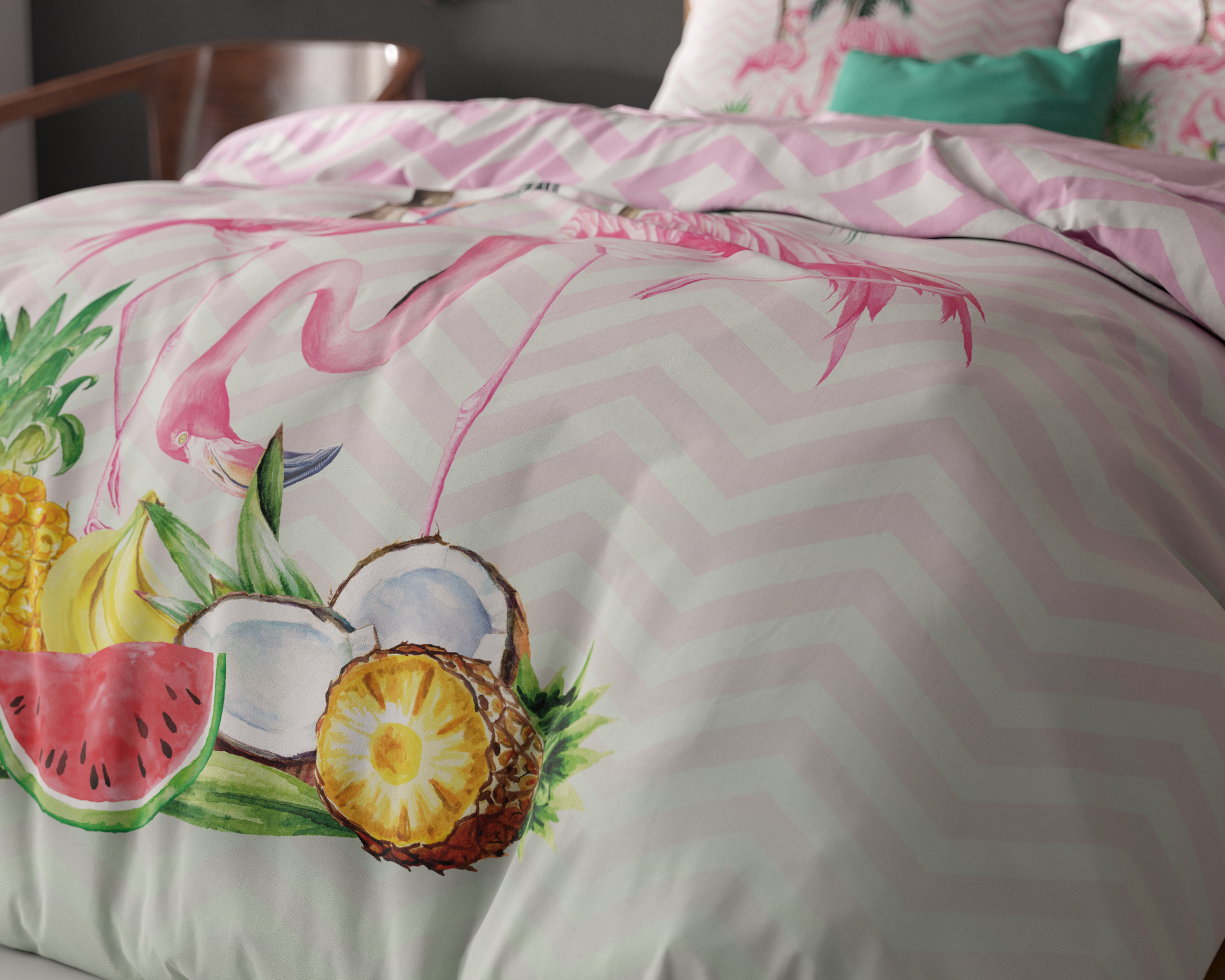 Fresh air Blauw 140 x 200/220 - Afbeelding 4