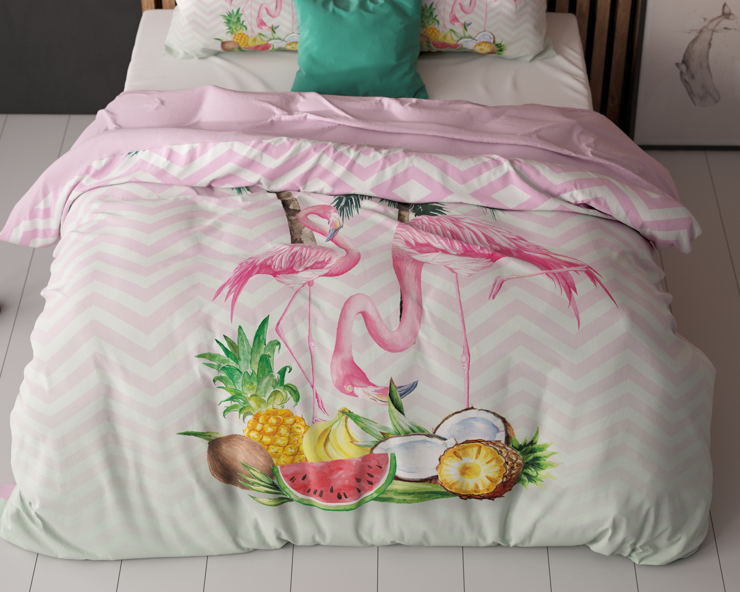 Fresh air Blauw 140 x 200/220 - Afbeelding 5