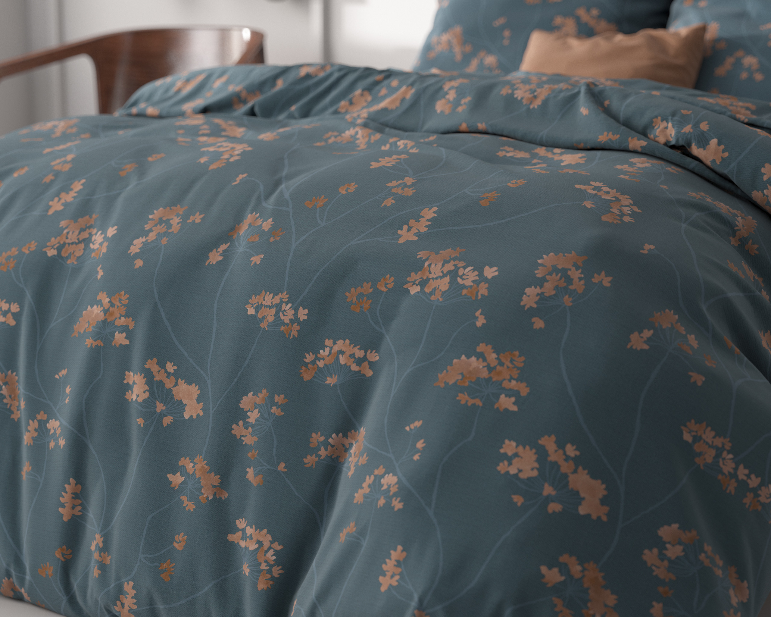 Gia Blauw 140 x 220 - Afbeelding 3