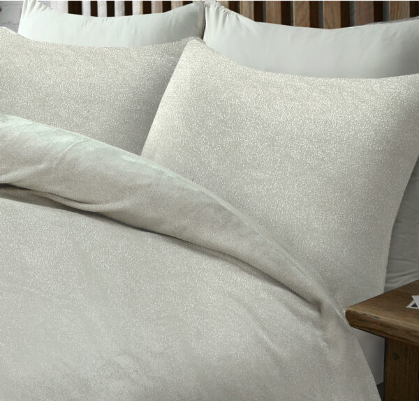 Glamour Flanel Deco Foil Creme 140 x 200/220 - Afbeelding 3