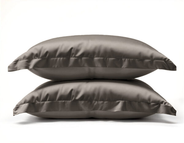 Glossy Antraciet Kussensloop 60 x 70 - Afbeelding 5