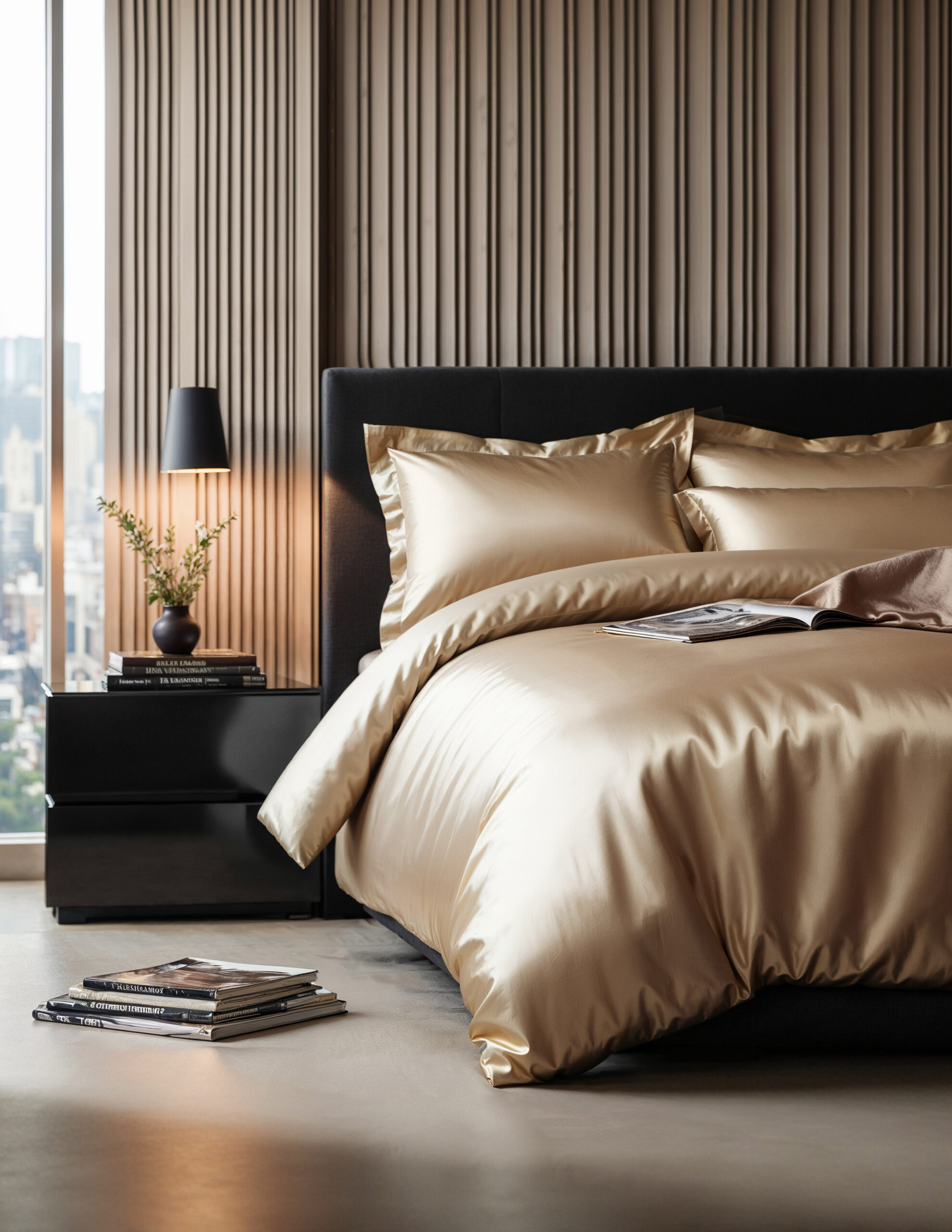 Glossy Taupe 140 x 220 - Afbeelding 3