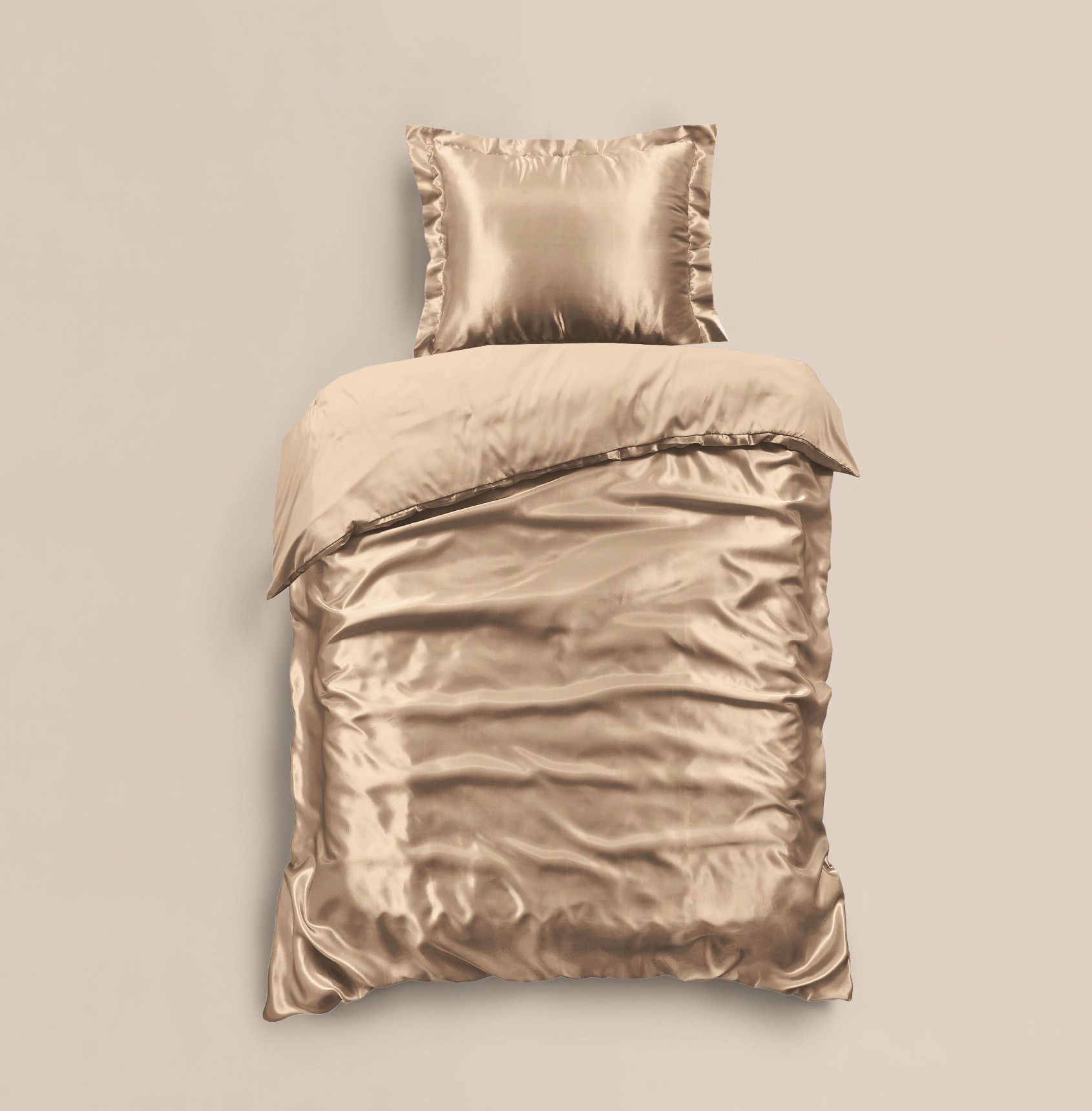 Glossy Taupe 140 x 220