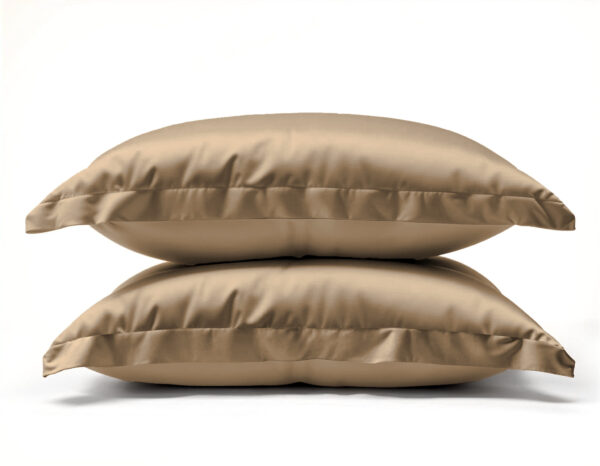 Glossy Taupe Kussensloop 60 x 70 - Afbeelding 5
