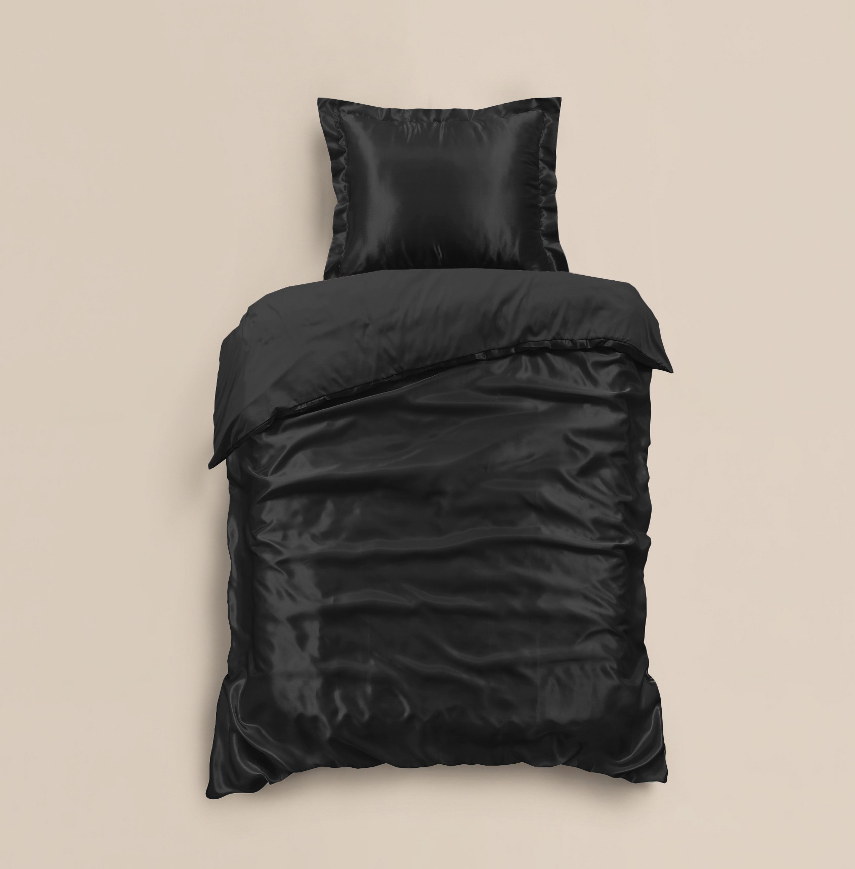 Glossy Zwart 140 x 220