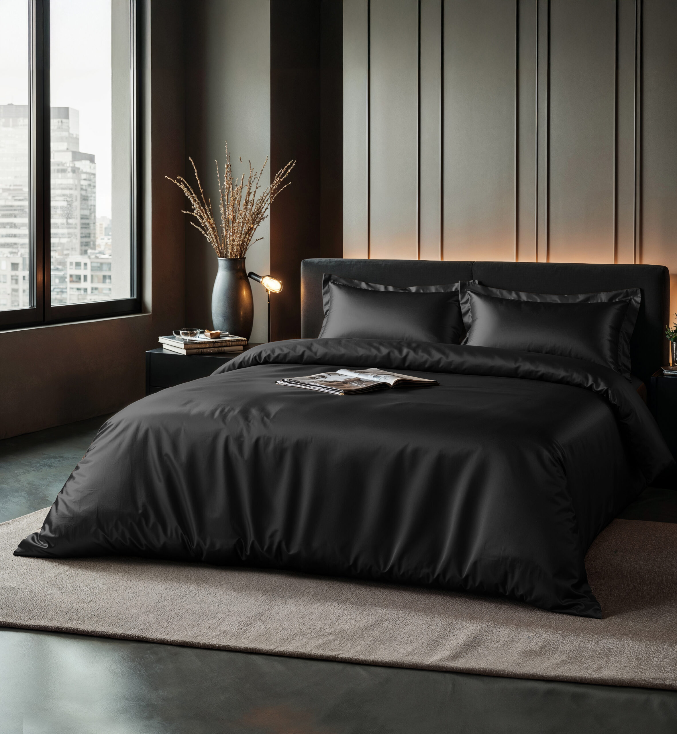 Glossy Zwart 200 x 220 - Afbeelding 2