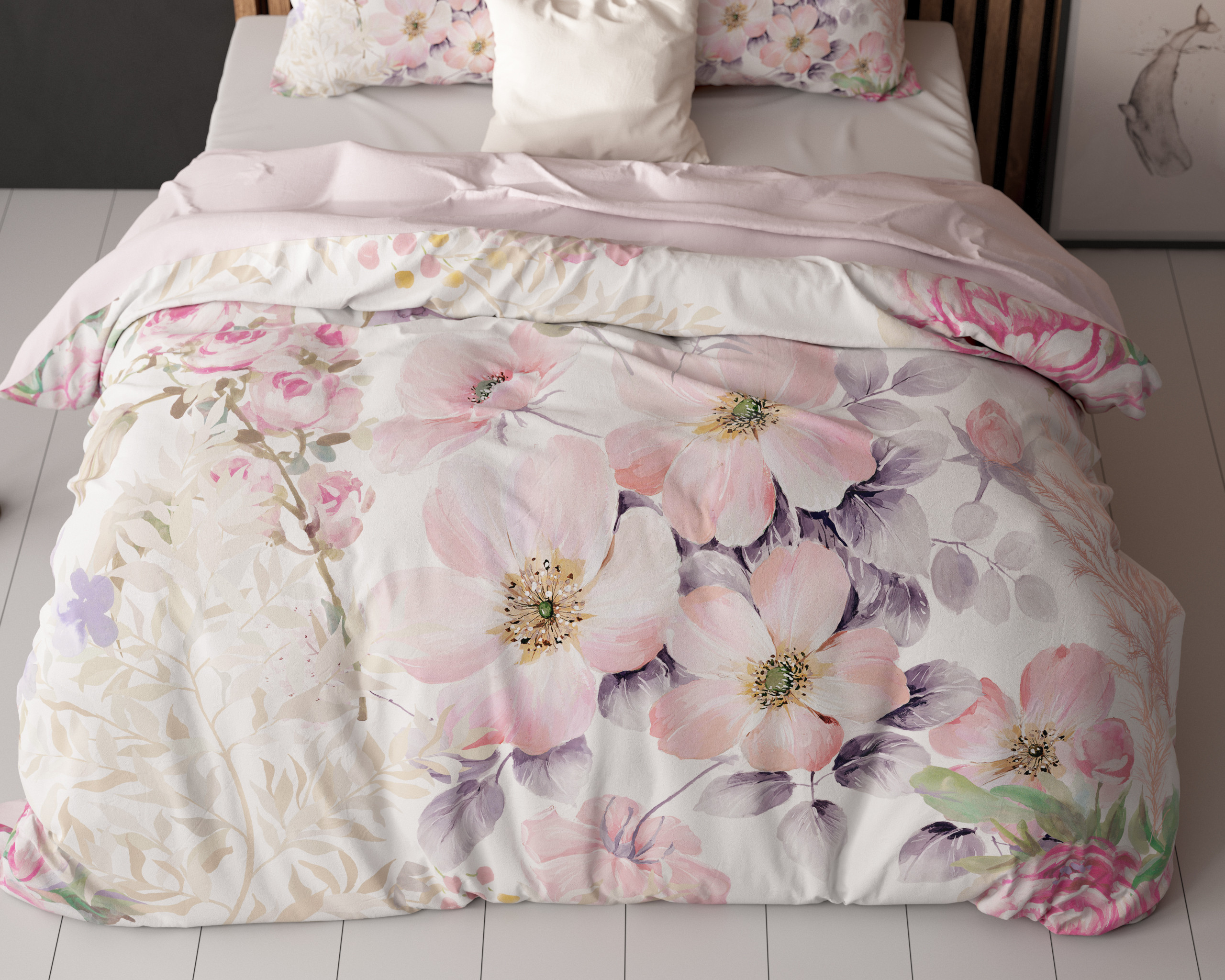 Gyna Roze 140 x 200/220 - Afbeelding 5