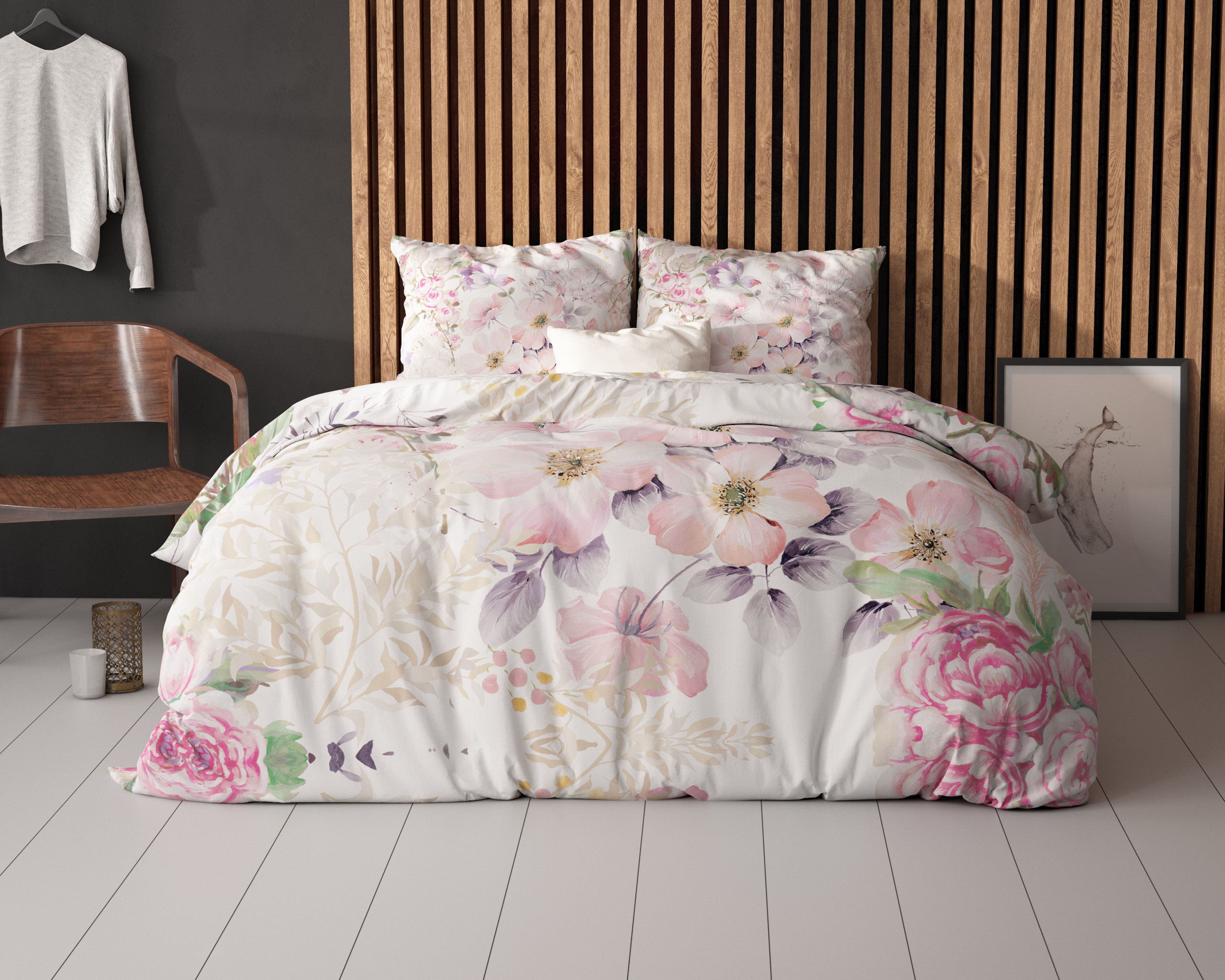 Gyna Roze 240 x 200/220 - Afbeelding 2