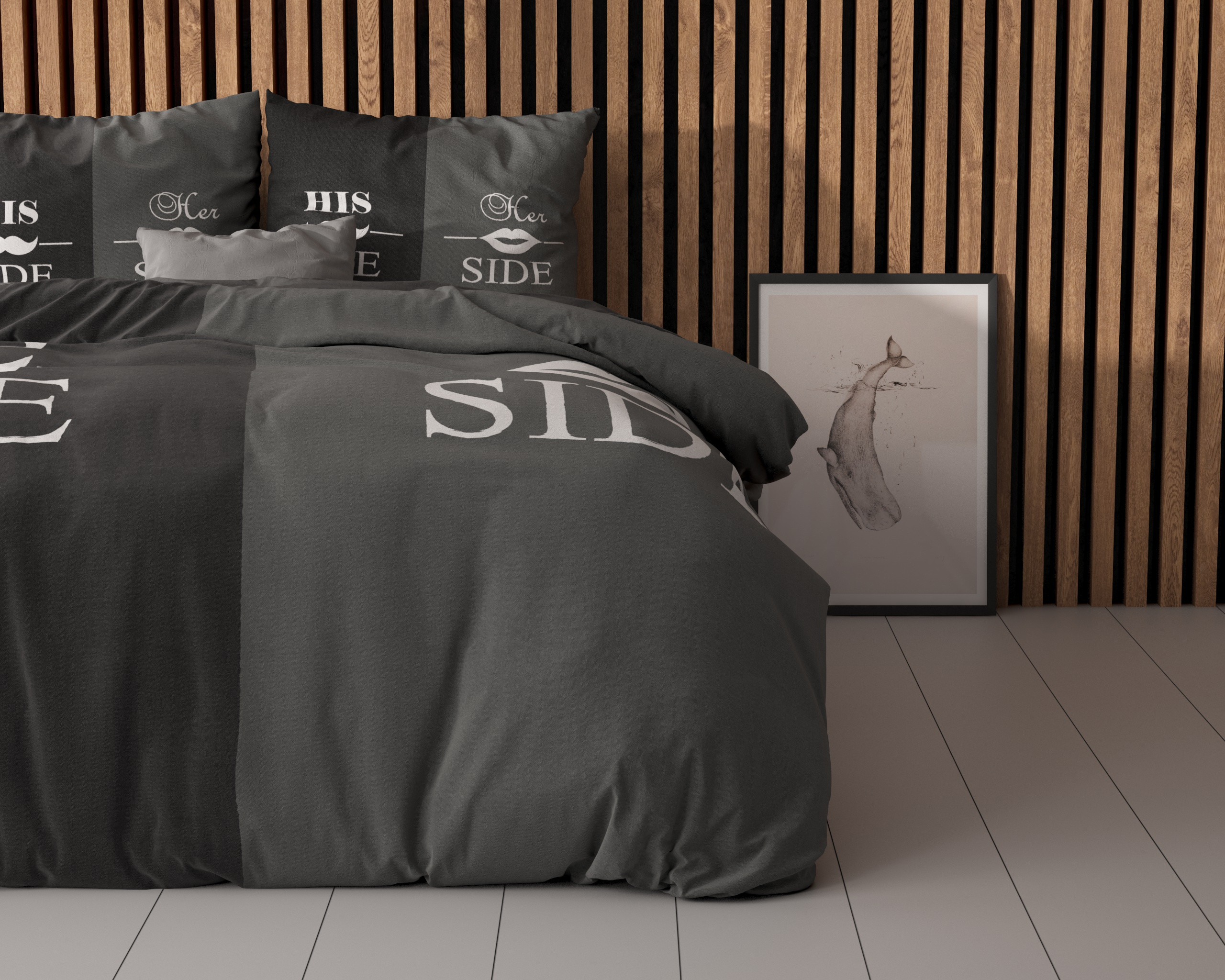 His and Her side 3 Zwart 240x220 - Afbeelding 3