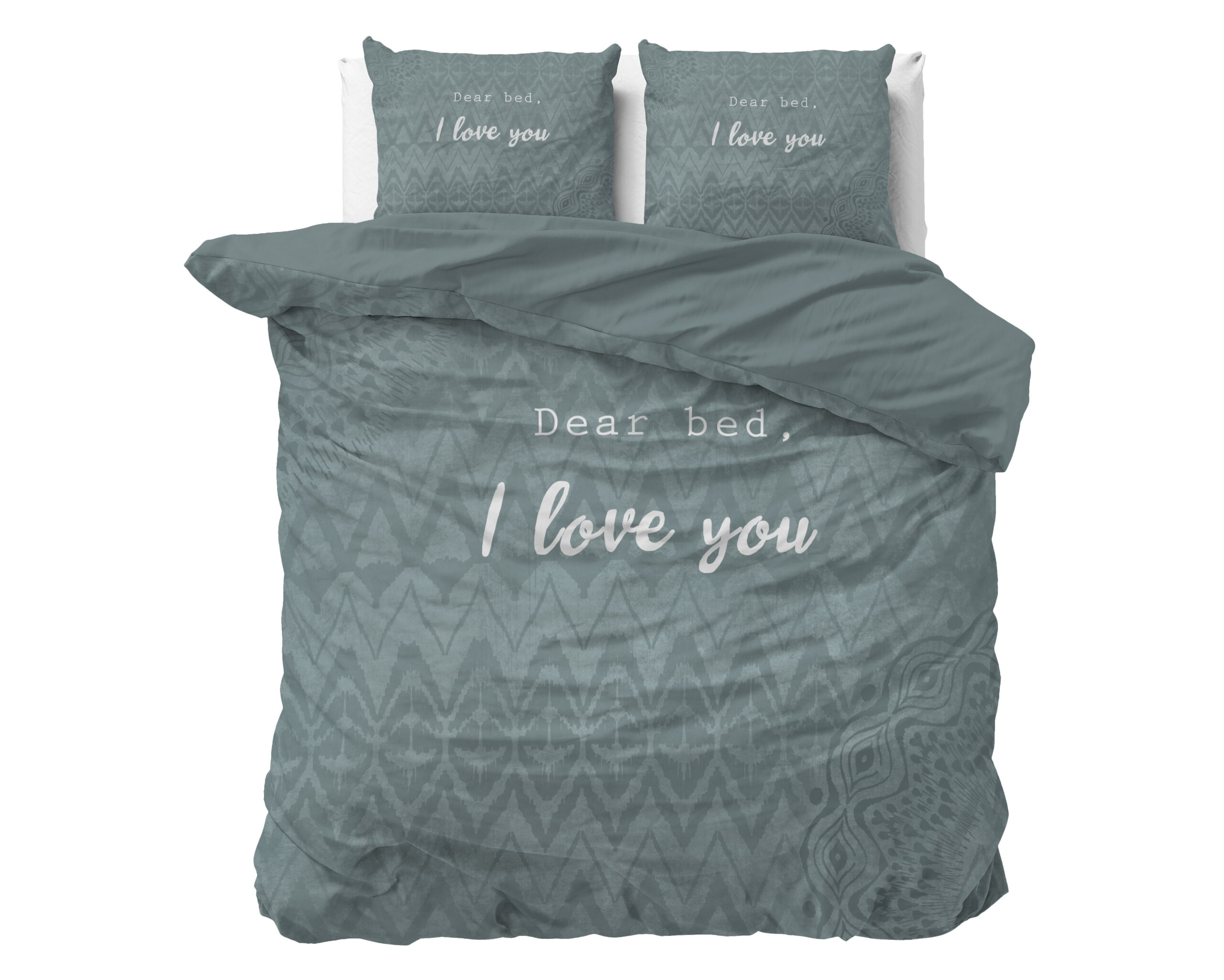 I Love Bed Groen 240 x 200/220