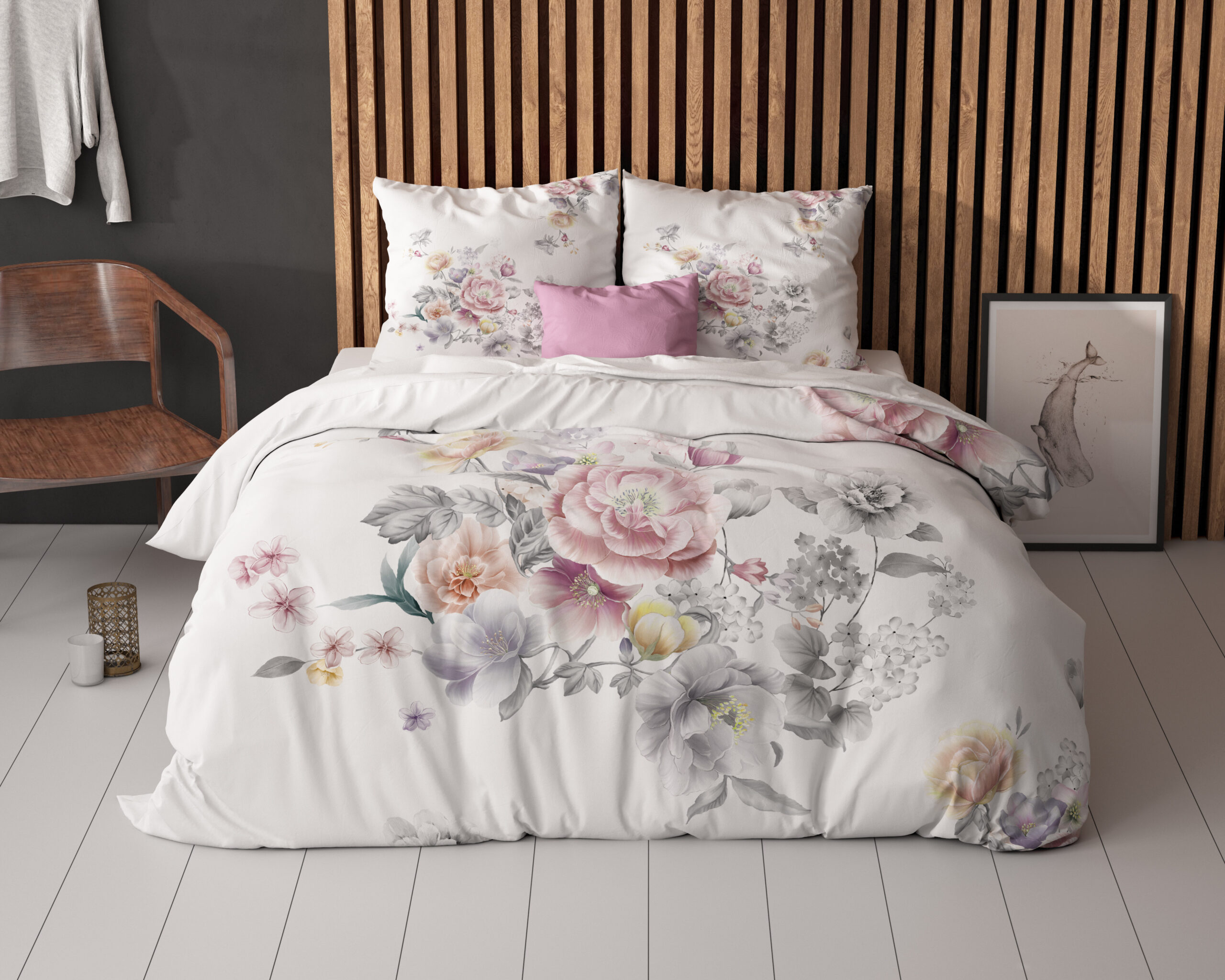 Isabeau Wit 140 x 200/220 - Afbeelding 2