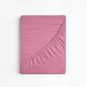 Katoenen Hoeslaken Roze 180 x 220