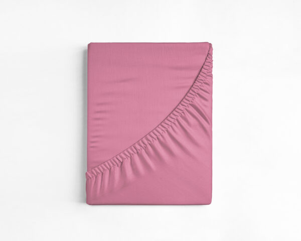 Katoenen Hoeslaken Roze 90 x 220