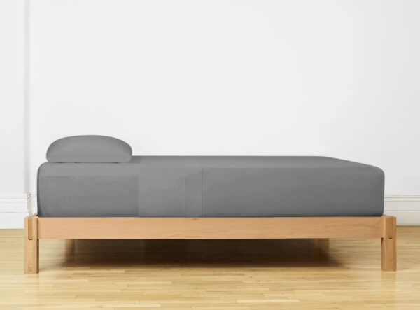 Laken Grijs 150 x 260 - Afbeelding 4