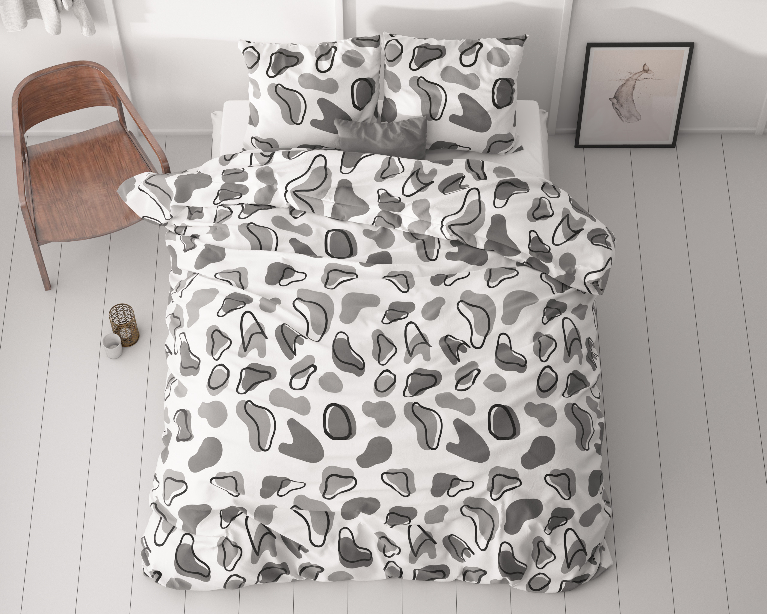 Lova Wit 200 x 200/220 - Afbeelding 2