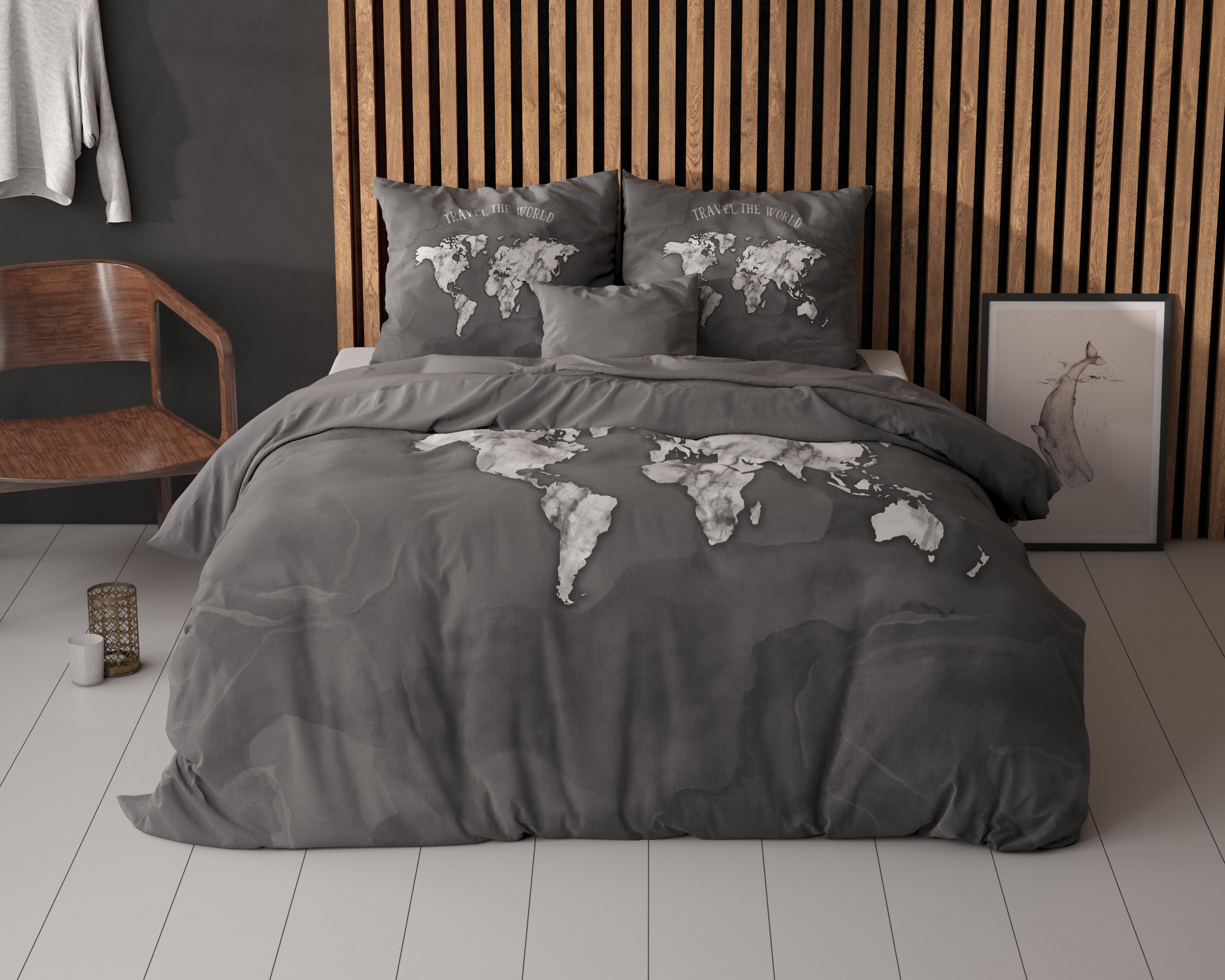 Marble World Antraciet 140 x 200/220 - Afbeelding 3